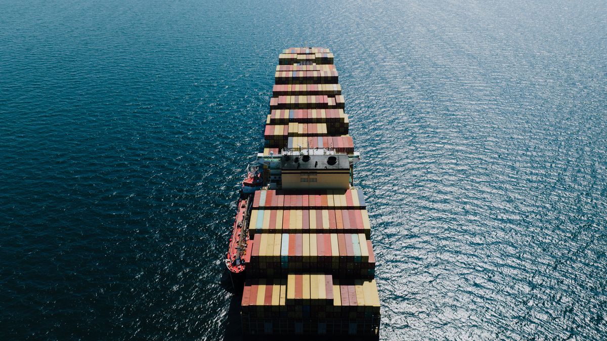 黄狗外贸物流海运实拍